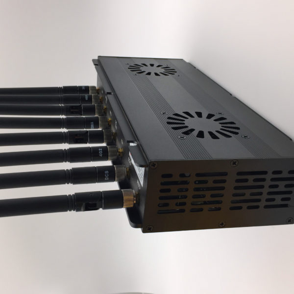 Desktop 8 Bands 2G 3G 4G WiFi GPS LOJACK Signals Jammer With Two Fans - Image 3