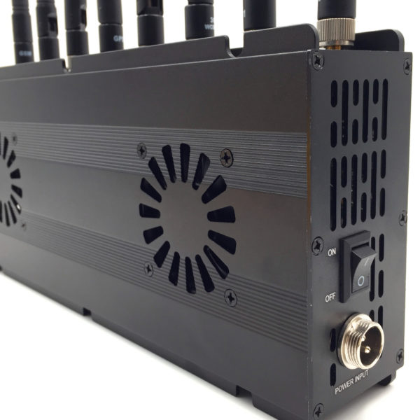 Desktop 8 Bands 2G 3G 4G WiFi GPS LOJACK Signals Jammer With Two Fans - Image 2