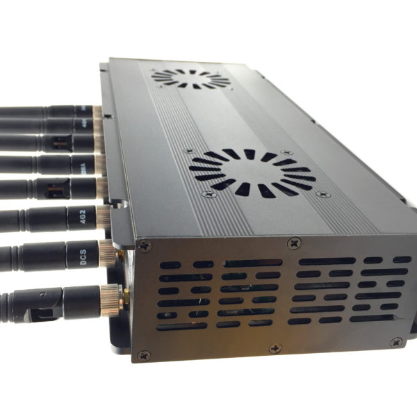 Desktop 8 Bands 2G 3G 4G WiFi GPS LOJACK Signals Jammer With Two Fans - Image 4