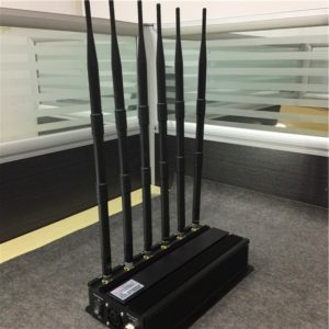 Adjustable High Power Desktop 2G 3G 4G GPS L1/WIFI Cellphone Signal Jammer