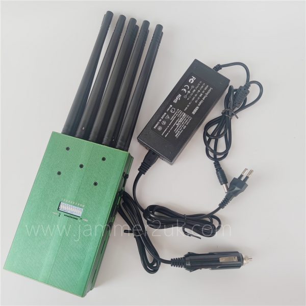 5G WiFi/Bluetooth GPS LoJack Signal Jammer